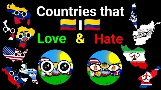 Countries that I love/Hate (Países que yo amo/odio) (Credits: @Yakoza Ball)