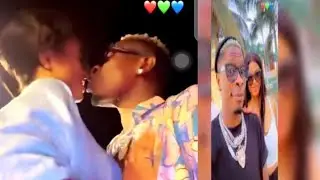 Shatta Wale Captured Kissing his New girlfriend In A club .