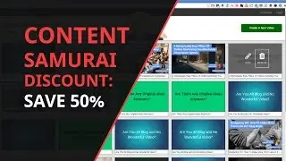 Content Samurai Discount