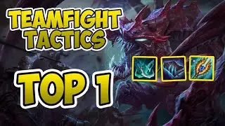 Teamfight Tactics Gameplay #18 | Top 1 | TFT | LoL Auto Chess