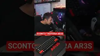 SCONTO PER TUTTI SUI PRODOTTI AR3S #giftedby #ar3s #famgamers #shortvideo #shortsvideo #shorts