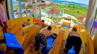 Mat Racer Water Slide at Aquapark Nessebar