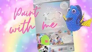 Crystal Art Sticker disney dory #3 watch me paint