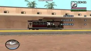gta san andreas - driving with tram