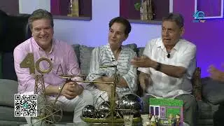 Francisco Gonz&aacute;lez Alonso, Ra&uacute;l Peimbert y Gabriela C&aacute;rdenas se reencuentran