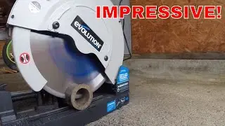 Evolution EVOSAW380 Chop Saw 1st Cut