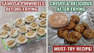 Crispy Potato Pinwheel Samosa Recipe | Samosa Pinwheel | Easy Snack Recipe | Mom&rsquo;s Comfort Food
