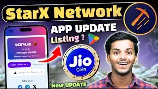 🚀 Starx Network new update🔥 | Jio coin New Update Today | StarX Mining App New Update