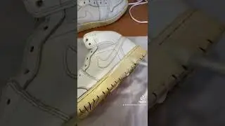 How to Unyellow Soles #fyp #sneakers #nike #airjordan #jordan #jordan1 #shoes