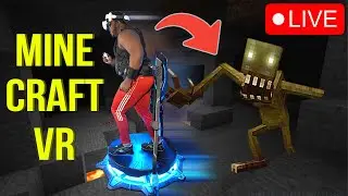 Minecraft In VR!? - Mineraft Horror VR - Kat Walk Core 2 Enhanced Gameplay Livestream (Portrait)