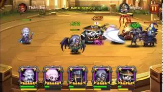 Heroes Charge LV 83 Combo Hidden Needle and Ninja Assassin in Arena Rank 1