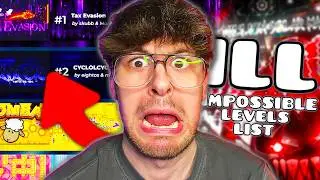 Geometry Dash's Most IMPOSSIBLE Levels...
