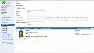 WorksForWeb Software Tutorial. Manage Users.