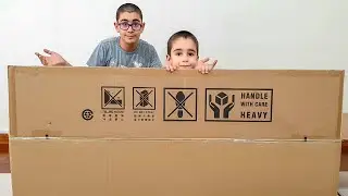 Berat Kutuya Girdi Kayboldu. Kid in The Box Fun Kids Video