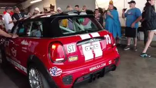 Mat Pombo taking his daily driver out the garage 😁 Watkins Glen 07/01/2017