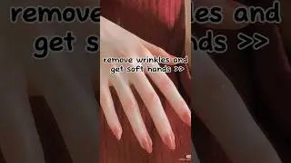 remove wrinkles and get soft hands ✧⁠*⁠。#soft #hand #tips #ytshorts #aesthetic #shorts