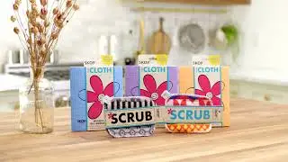 The Skoy Cloth & Skoy Scrub. Kitchen Cleaning Made Simple with the Environment in Mind!