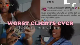 My Worst Client Ever as a Makeup Artist GRWM: Storytime (Facebook clients , colorisms?!)