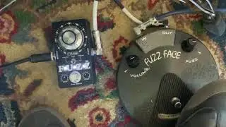 miniFUZZ vs 1960s FuzzFace Which Used to Belong to Eric Johnson