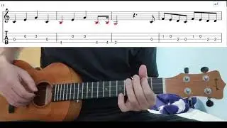 Count On Me (Bruno Mars) - Easy Beginner Ukulele Tabs With Playthrough Lesson