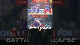 Batting Collapse 🙃#viral #trending #cricket #shorts #ipl2025 #csk #rcb #mi #ipl #pbks