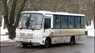 ОГРОМНАЯ РЕДКОСТЬ|МОЛОДЕЧНО.Поездка на автобусе ПАЗ-320402-05,Г/№ AO 1823-5,маршрут №15 (21.11.2022)
