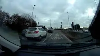 Driving Navigation : Nottingham Bardills Island Long Eaton 2