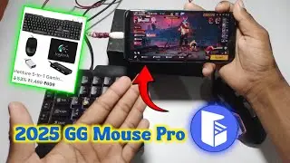 GG Mouse Pro 2 App से Mobile पर Keyboard Mouse से Free Fire कैसे खेलें? | हिंदी में पूरा सेटअप