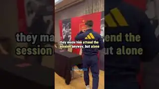 Ceballos tried to BAN Gavi from the Spain team? 😳 #football #viral