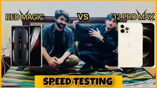 RED MAGIC VS 12PRO MAX | 60FPS / 90FPS || SPEED TESTING || PERFORMANCE TESTING