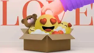 Valentine's Day 3D Emoji Opener - Openers | After Effect Template
