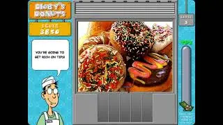 Digby's Donuts 2003 Arcade Mode Gameplay