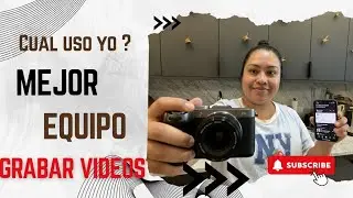 Cual es el mejor EQUIPO PARA GRABAR videos para redes sociales