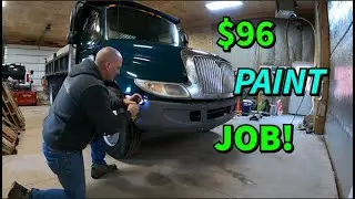 International 4300 DT466 Paint Job | 2022 LawnCare | Rust