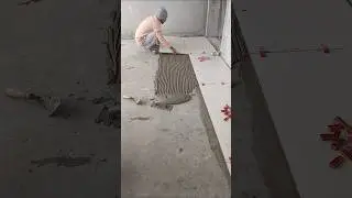 Flawless 24&times;48 Floor Tile Installation | Expert Tile Fixing Skills