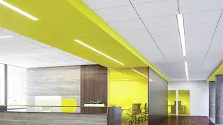 Cl!ck - Install-from-below Zero-plenum LED Luminaire