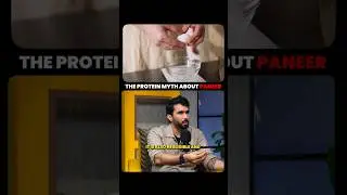 The Protein Myth About Paneer 😱 @NitinBajajMOG #paneer #protein #myth #chicken #egg #health