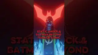 Static shock and Batman Beyond team up comic #staticshock #batmanbeyond #comictalk