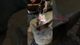 Turning a Simple Cleaver into a High-Quality Tool Full Process #shorts
