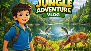 Cartoon Vlog Jungle Adventure! Jungle Ki Sair.