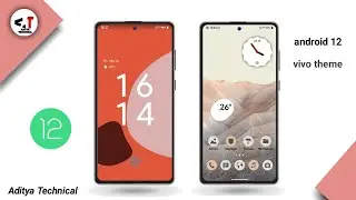 ANDROID 12 BETA 1 THEME FOR VIVO AND IQOO DEVICES