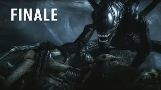 AVP Finale Alien Walkthrough - ALL HAIL THE QUEEN (No Commentary)