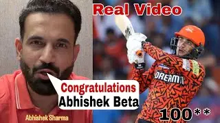 Abhishek Sharma Ne Tod Diya Record | Irfan Pathan Ne Diya Dil Se Message | 100 vs PBKS!