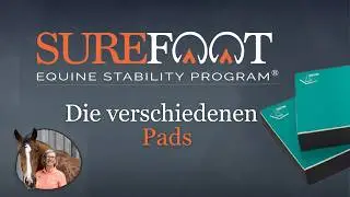 Die verschiedenen SURE FOOT Pads