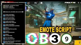 Free Fire Emote Hack || OB39 New Emote Hack ⚡ Free Fire Max Emote Hack 🔥 Can Be See By Enemy