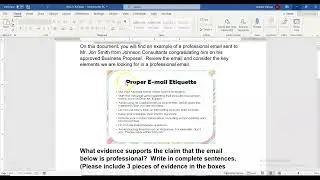 Constructed Response #2