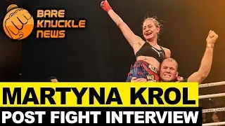 Martyna Krol Is Glad To Be In The 125 Woman's Division ~ BKFC Fight Night Jackson