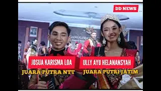 JOSUA KARISMA LOA DAN ULLY AYU HELANANSYAH RAIH PUTERA DAN PUTERI INDONESIA 2021