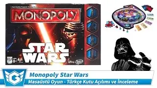 Monopoly Star Wars | Kutu Açılımı ve İnceleme | Türkçe | Masaüstü / Kutulu Oyun (Board Game)