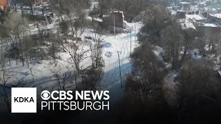 Pittsburgh man says his road is plowed in, leaving him trapped in home